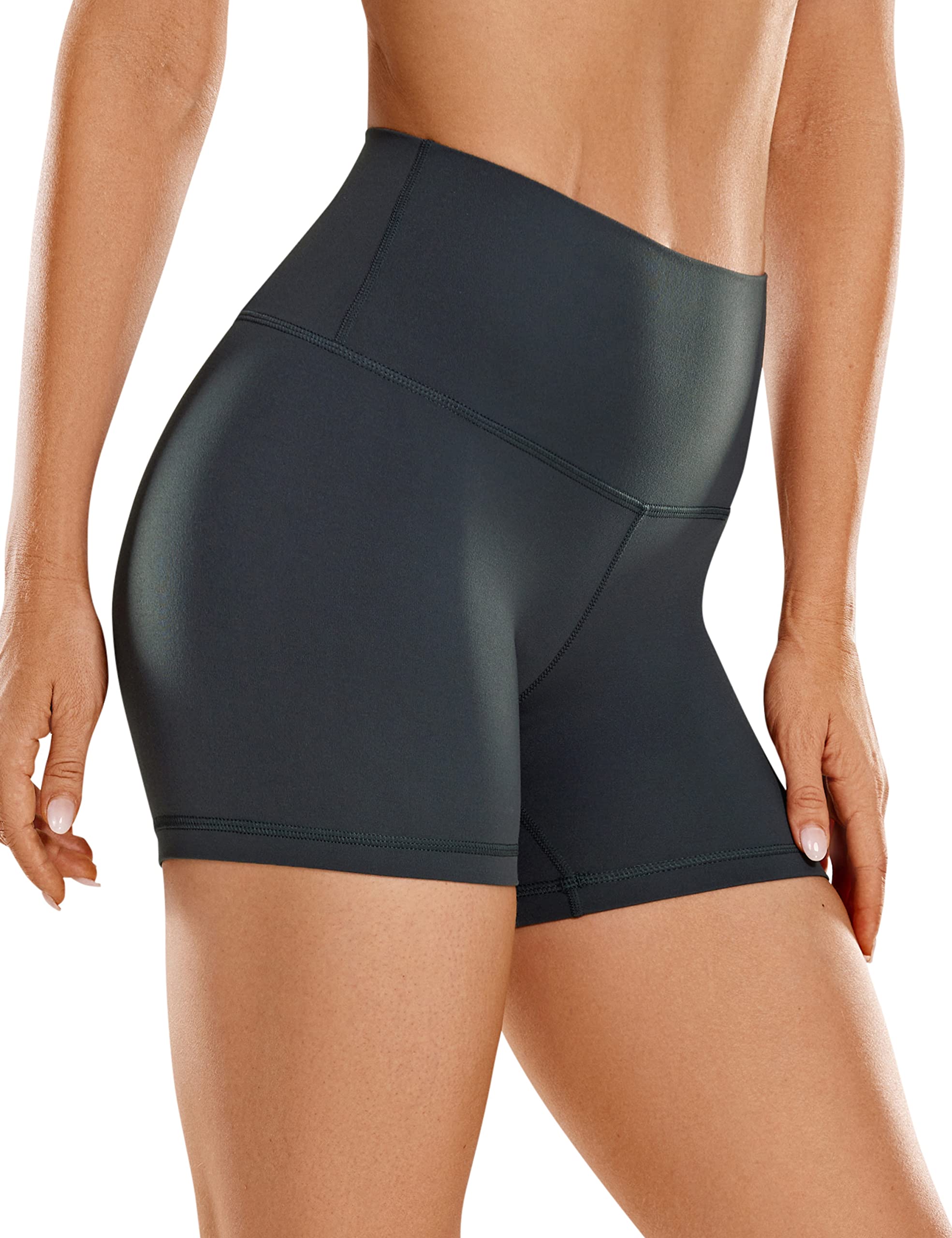 CRZ YOGA Womens Butterluxe Yoga Shorts - 2.5''/4''/6''/8'' High Waisted Workout Gym Leggings Running Spandex Biker Shorts — view 74
