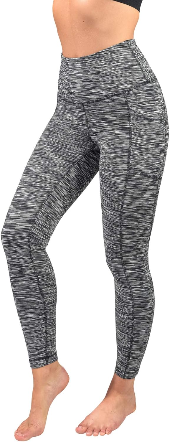 90 Degree By Reflex Tummy Control Leggings High Waisted Squat Proof Ankle Workout Running Yoga Pant - Image 2