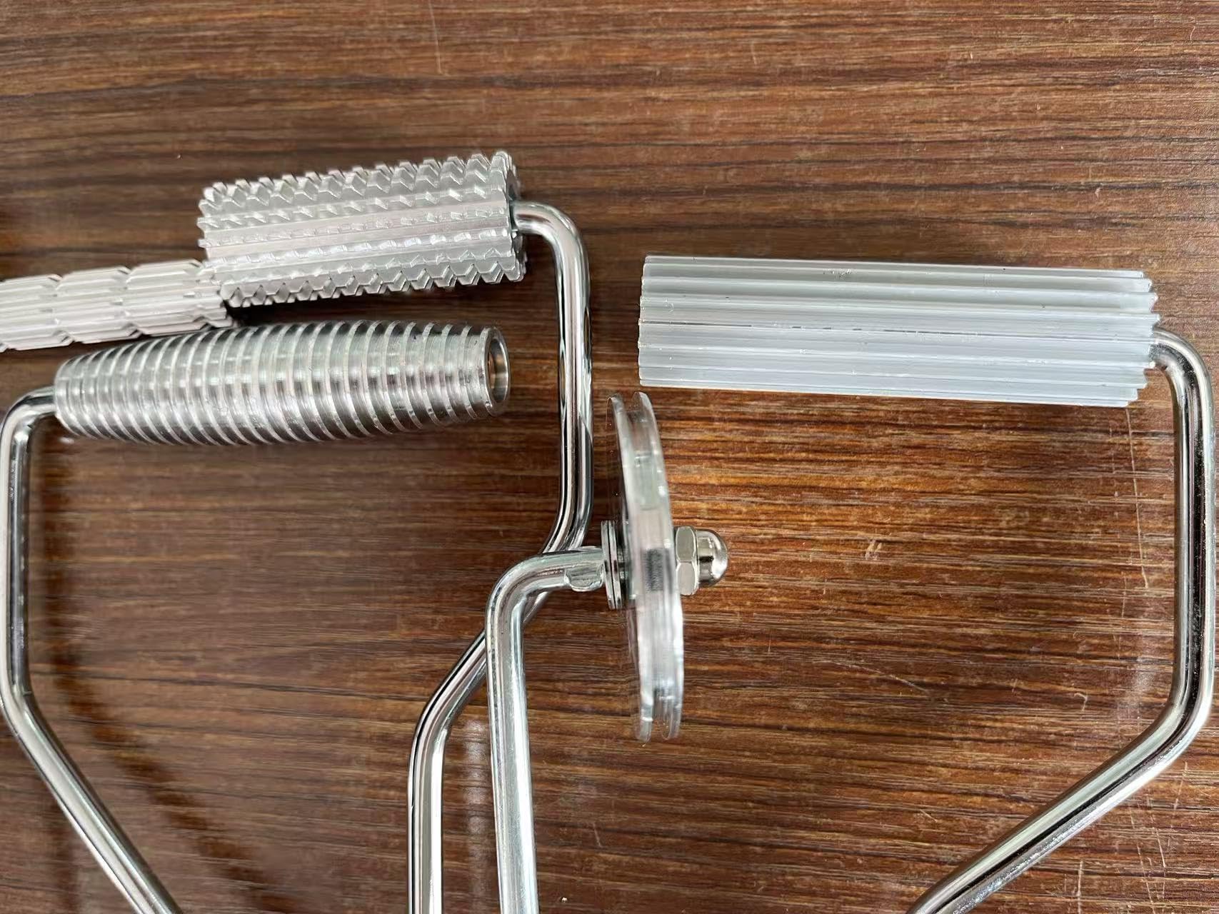 Juego de 3 rodillos de fibra de vidrio para laminado de resina, para proyectos compuestos