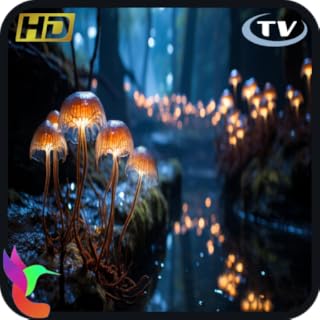 Magical Mushroom Forest 4K - Enchanted Flute & Nature Sounds for Sleep