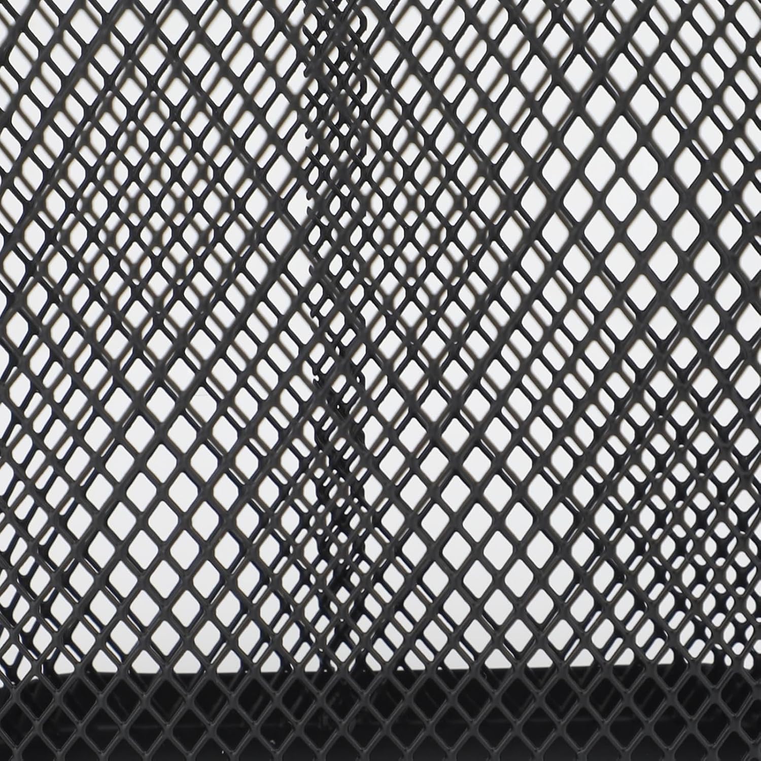 Wall Mounted Metal Mesh Pencil Holder, Black Office Desk Organizer, Storage Cup for Pegboard, Home, School, Kitchen - Image 9