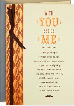 Hallmark Romantic Birthday Card (With You Beside Me)