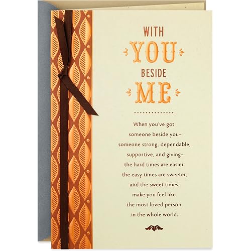Hallmark Romantic Birthday Card (With You Beside Me)