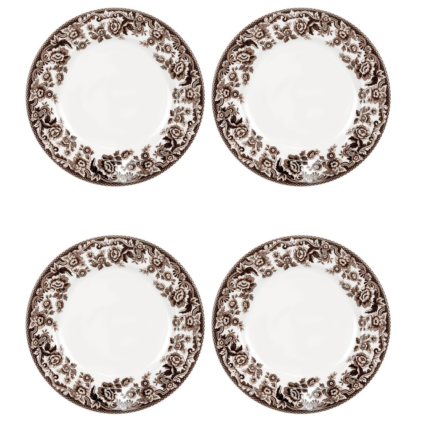 Amazon.com | Spode Delamere Salad Plates Set of 4-8 Inch