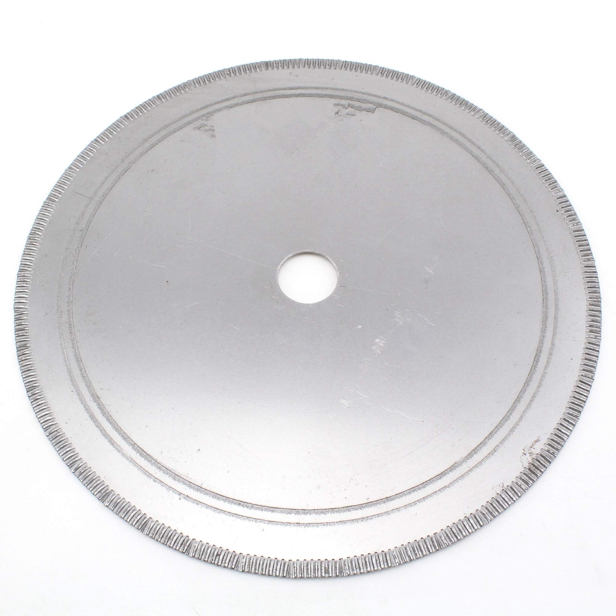 ILOVETOOL 8" inch Diamond Saw Blade Notched Rim Lapidary Tools Slab Arbor 5/8 for Cutting Rocks