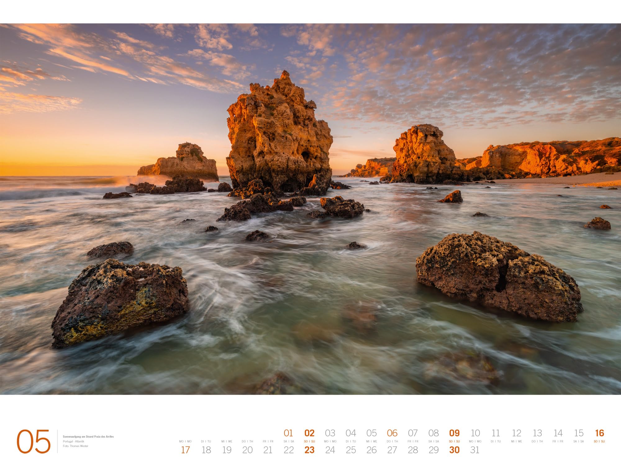 Meer Gallery Kalender 2027 | Außergewöhnlicher Meeres-Kalender im großen Querformat (66x50 cm) | Küste und Strand im Großformat