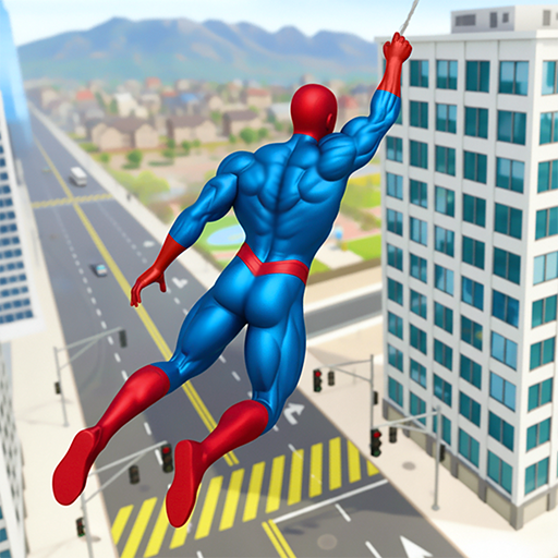 Super Spider Rope Hero – Open World Battle Game