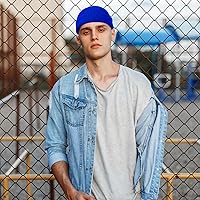 Vista 5 de SATINIOR Gorro de pescador con borde enrollable, gorro de pescador para mujeres y hombres