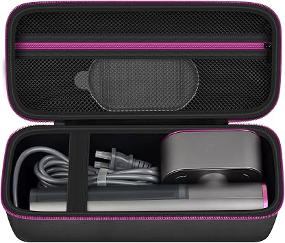 Steamer Case Compatible with Jack & Rose/for FEPPO/for Nesugar/for Kssvzz Portable Steamers, Handheld Iron Carrying Storage Bag Organizer with Mesh Pocket for Accessories-Box Only