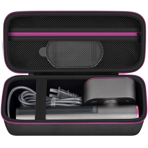 Steamer Case Compatible with Jack & Rose/for FEPPO/for Nesugar/for Kssvzz Portable Steamers, Handheld Iron Carrying Storage Bag Organizer with Mesh Pocket for Accessories-Black(Box Only)