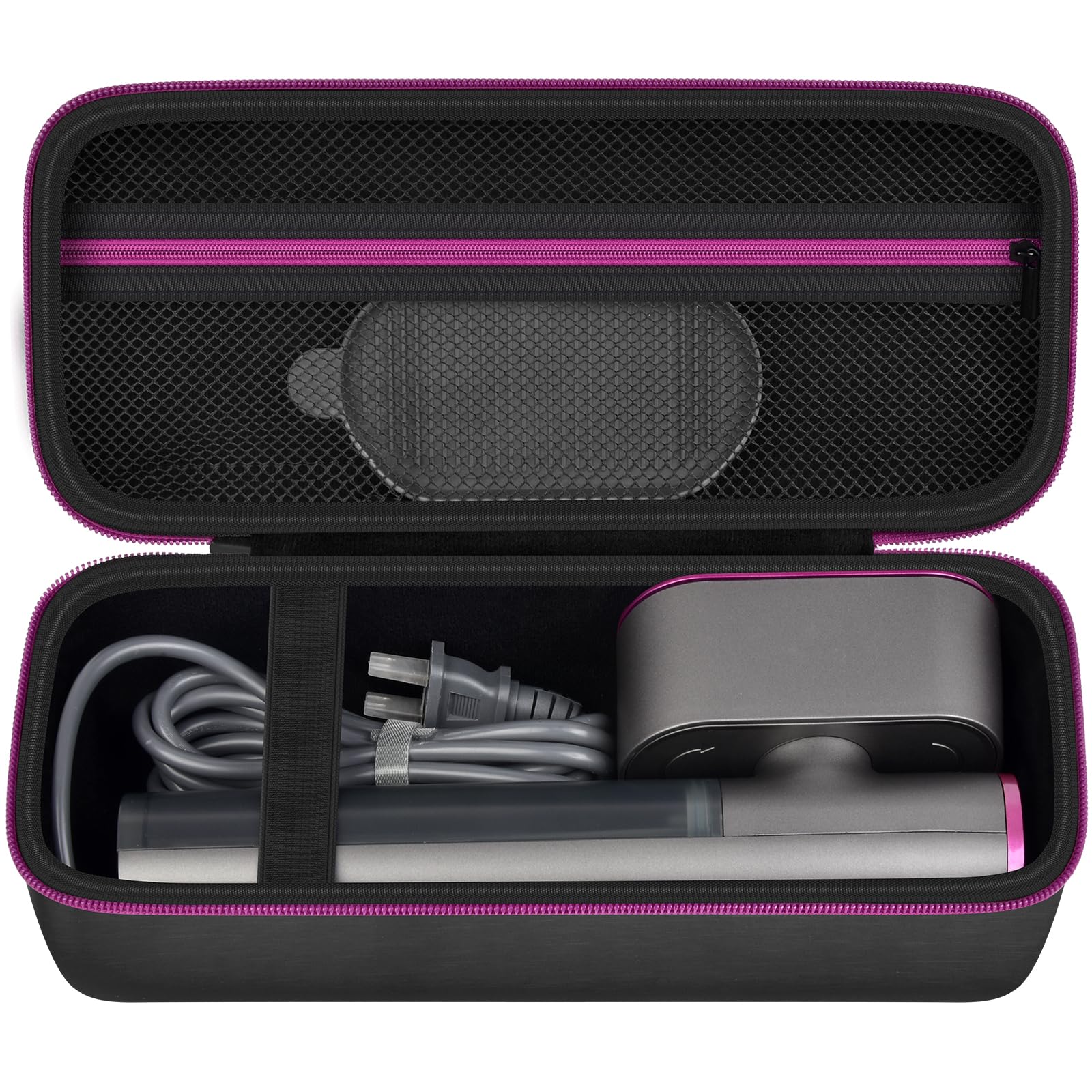 Estuche para vaporizador Againmore compatible con Jack Rose, FEPPO, Nesugar y Kssvzz, plancha de mano portátil, bolsa de almacenamiento, organizador con bolsillo de malla para accesorios (solo caja)