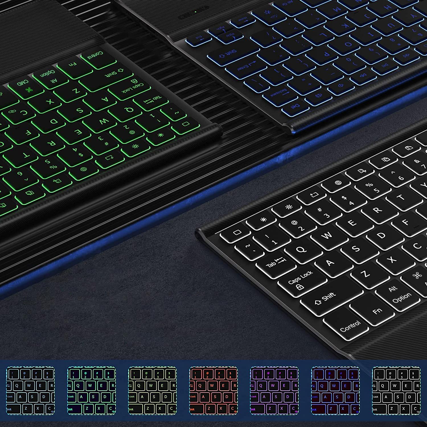 Sahara - Navigate Series Keyboard Case with Track Pad for iPad Air 13" (M2 2024, M3 2025 & M4 2026), Black, (TB00418)