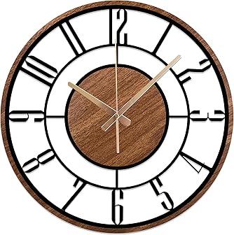 Wood Imports Metal Wall Clocks product image