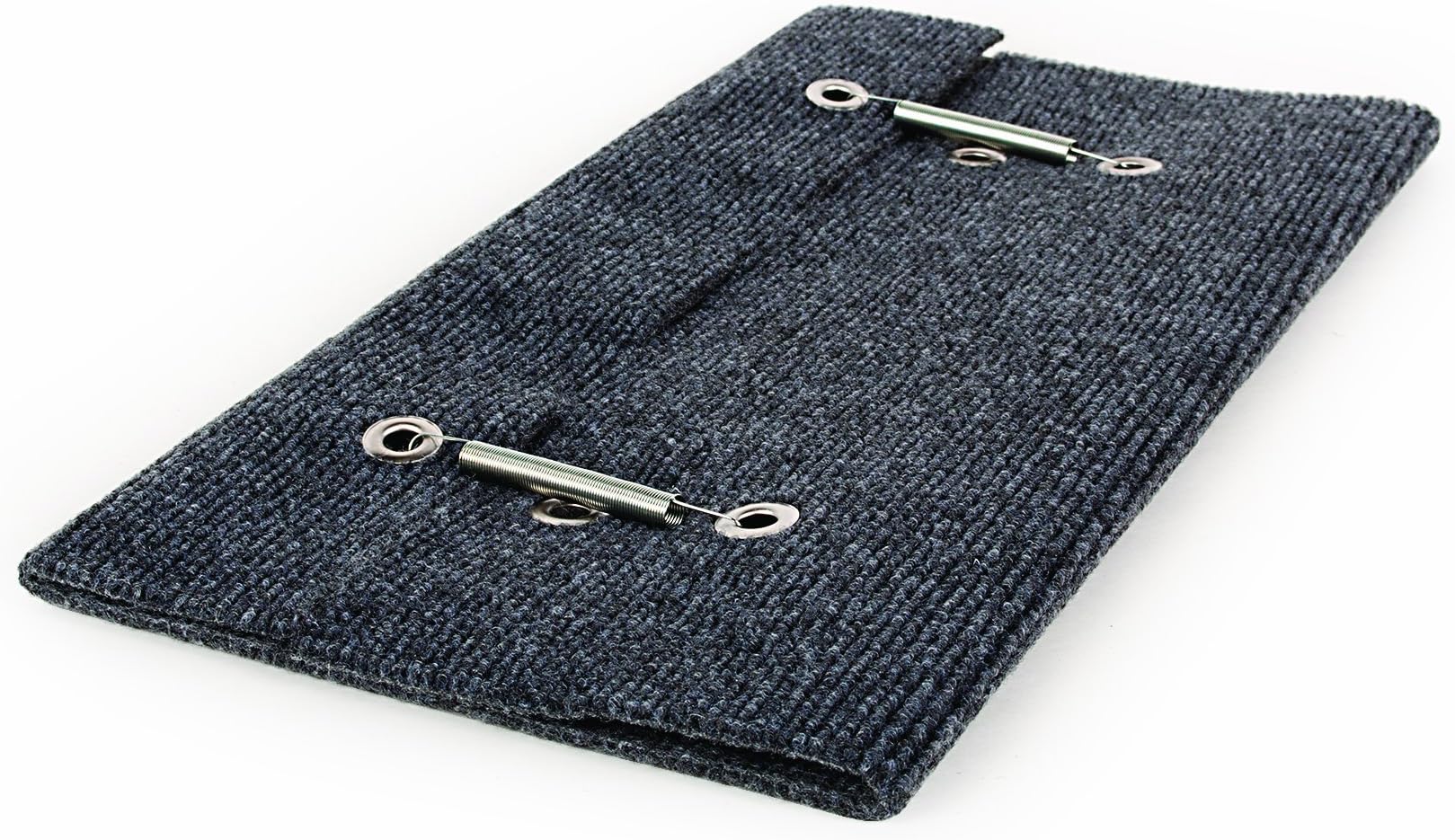 Camco Wrap Around Step Rug- Protects Your RV from Unwanted Tracked in Dirt, Works on Electrical and Manual RV Steps - Extra Large (Gray) (42935)