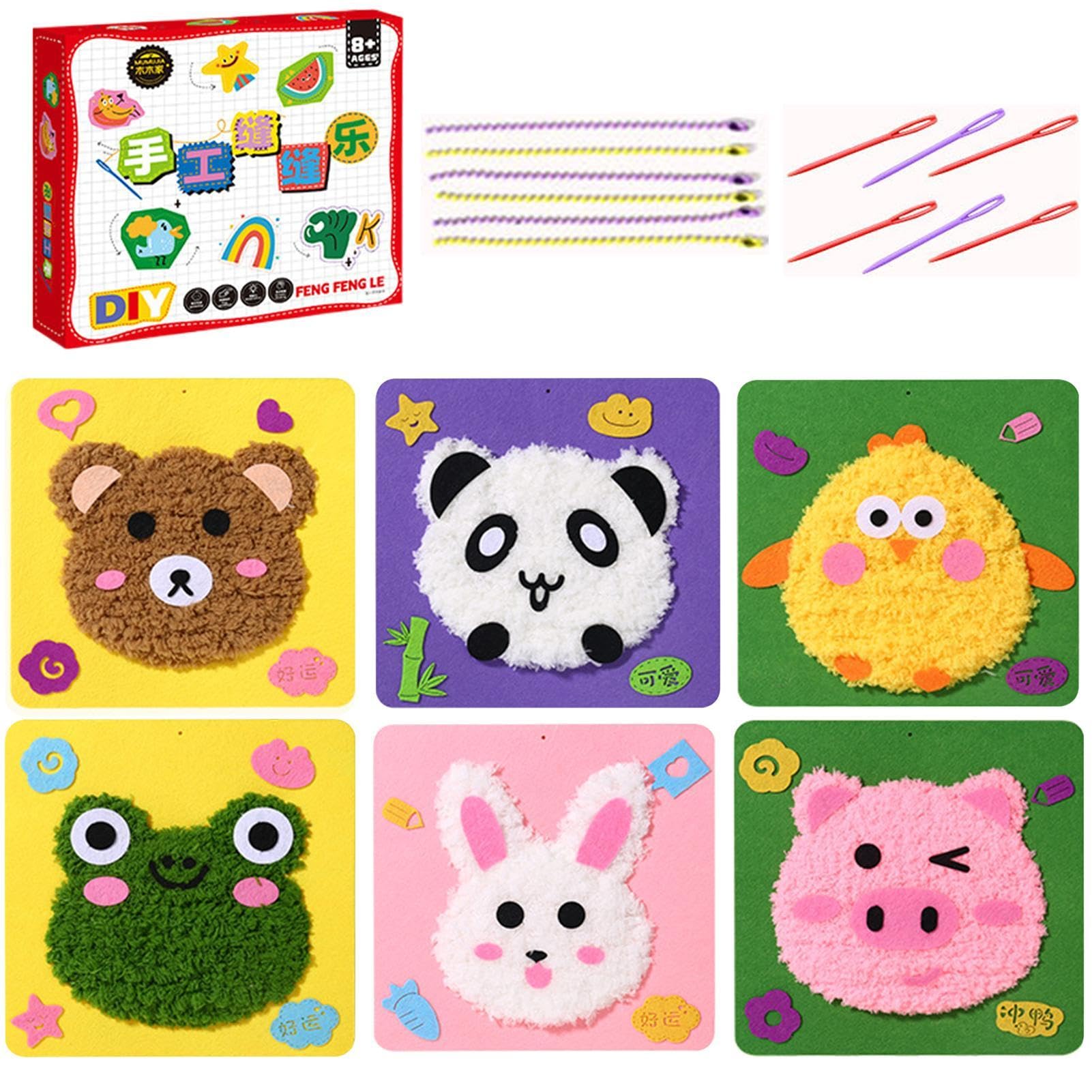 Amazon | パンチニードル アクティビティ セット - アニマル パンチ