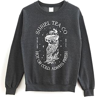 Suriel Tea Co Sweatshirt - Acotar Sarah J Maas Sweater, A Court of Thorns and Roses Bookish Crewneck
