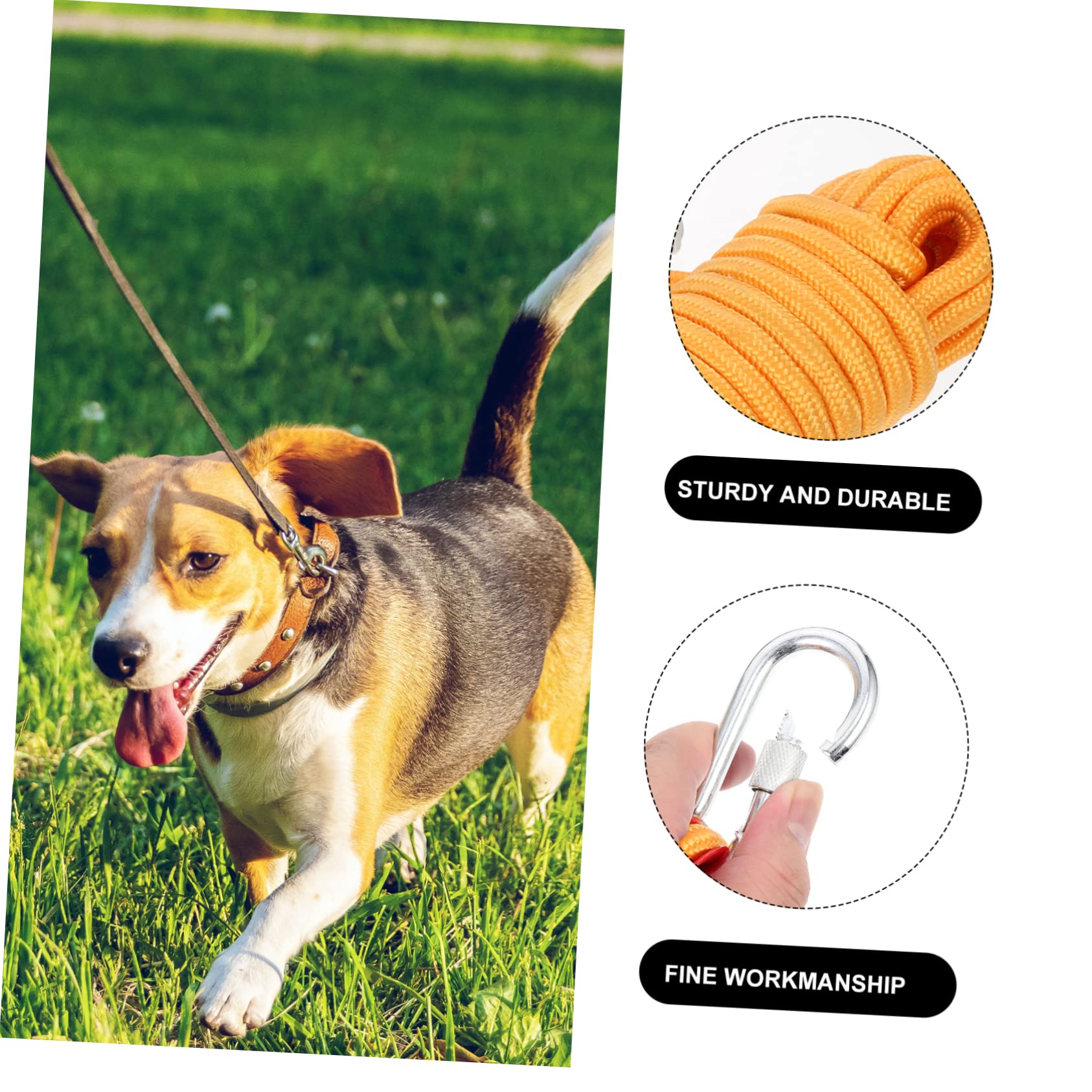 Cable De Amarre para Perros De Nylon Cadena para Pasear Cachorros Al Aire Accesorio De Acampada para Camping y Excursiones