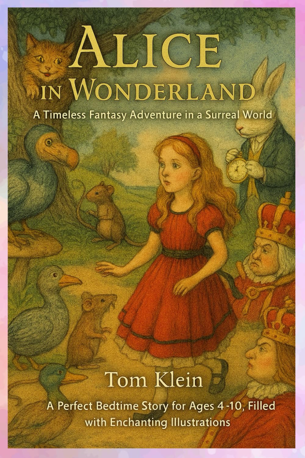 Alice in Wonderland: A Timeless Fantasy Adventure in a Surreal World: A Perfect Bedtime Story for Ages 4–10, Filled with Enchanting Illustrations