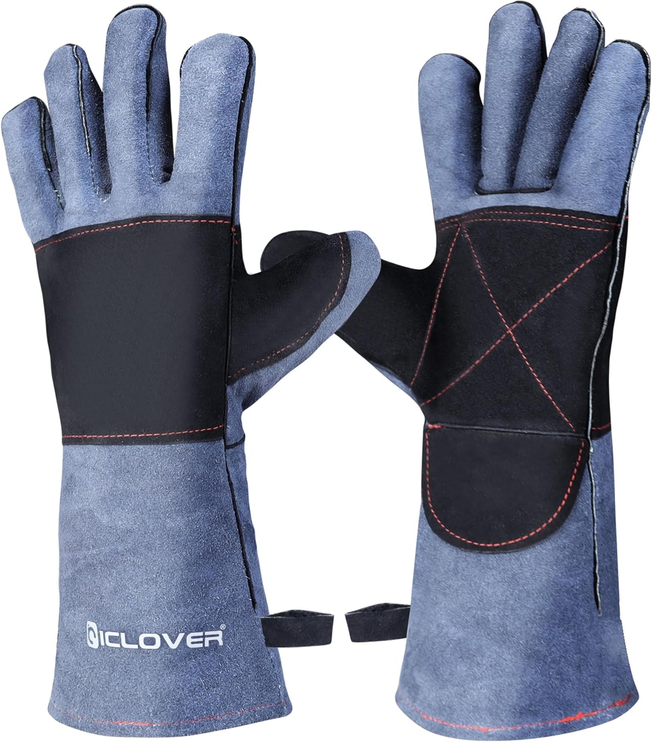 IC ICLOVER 4-Piece Mosquito Jacket Small/Medium+14inch Animal Handling Gloves, Bug Jacket with Hood, Mosquito Net Suits for Gardening Fishing，Anti-bite Dog Cat Bird Reptile Control Protection