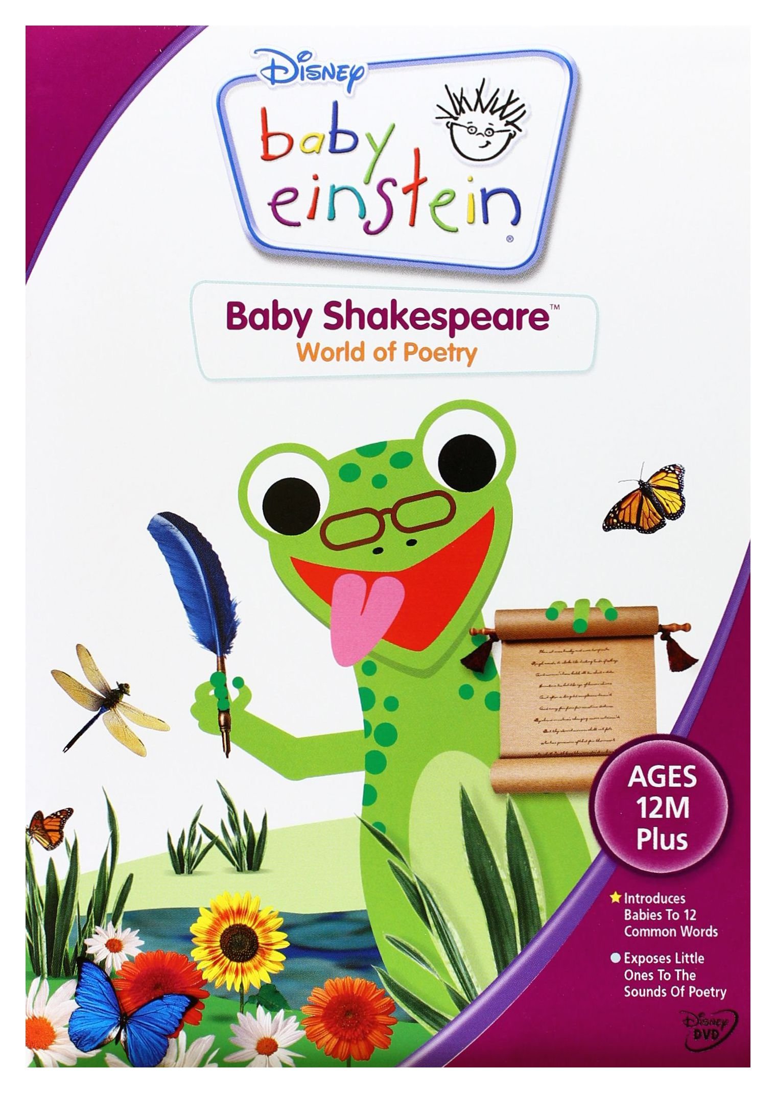 Baby Einstein Baby Shakespeare libro de poesía infantil para el desarrollo del lenguaje