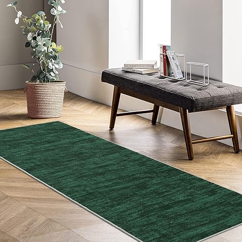 Miniatura 137 de Alfombra lavable contemporánea de 5 x 7 pies, alfombra de área grande para dormitorio, alfombra moderna, antideslizante, resistente a las manchas