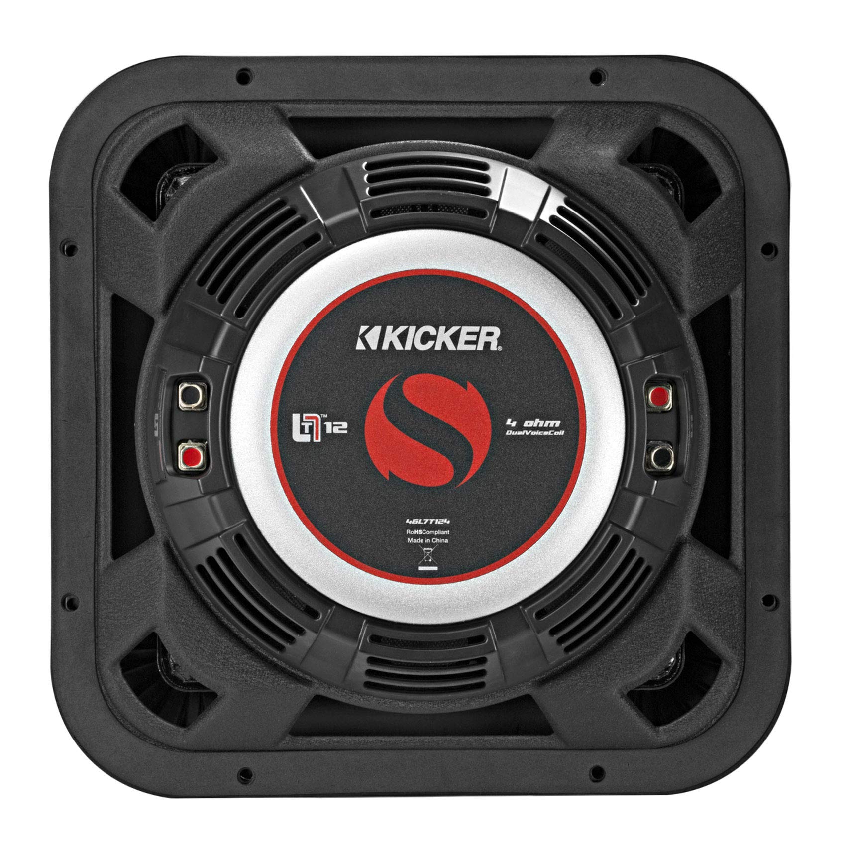 Amazon.co.jp: 2) KICKER 46L7T124 12インチ 1200w L7T カーサブ