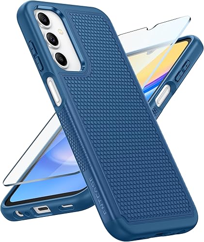 Miniatura 18 de FNTCASE Funda para Motorola Moto G-Power-5G-2024: funda protectora de doble capa resistente para teléfono celular a prueba de golpes con parte