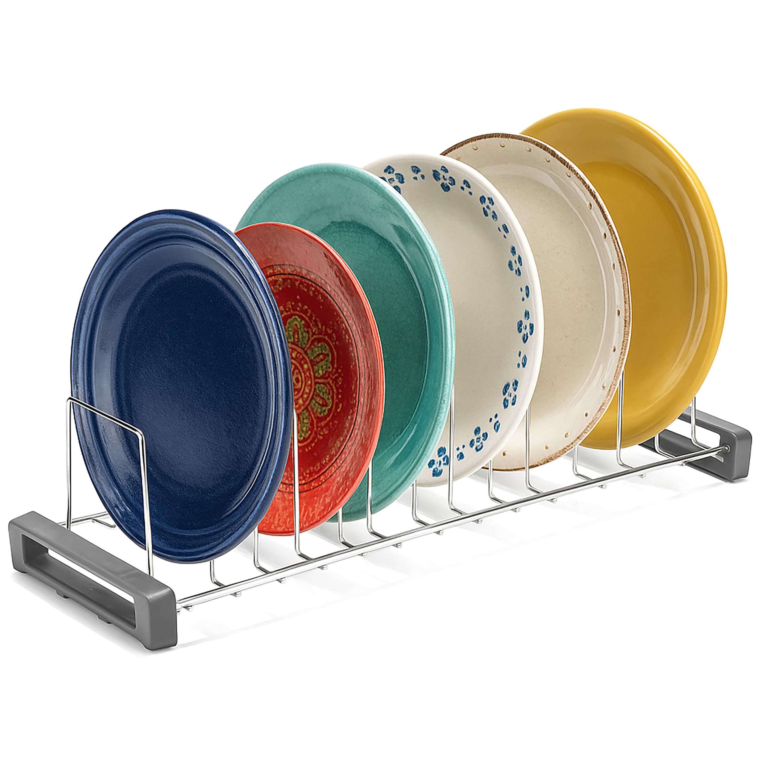 Stainless Steel Plate Rack - 12 Plate Stand -2