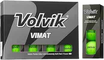 Volvik VIMAT 新品ゴルフボール　ボルビック　54個 ゴルフボール ボルビック Volvik VIMAT P ボールの通販はau PAY