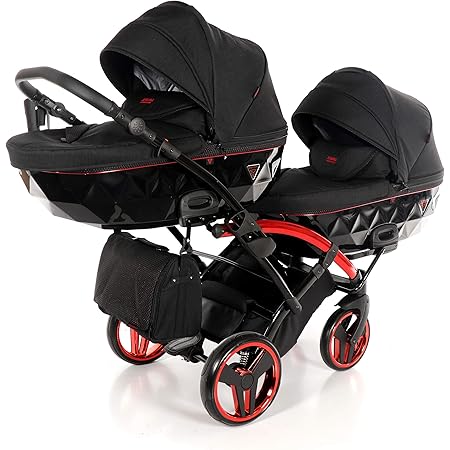 poussette double 2 en 1