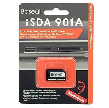 BASEQI Aluminum MicroSD Adapter for Lenovo yoga 900