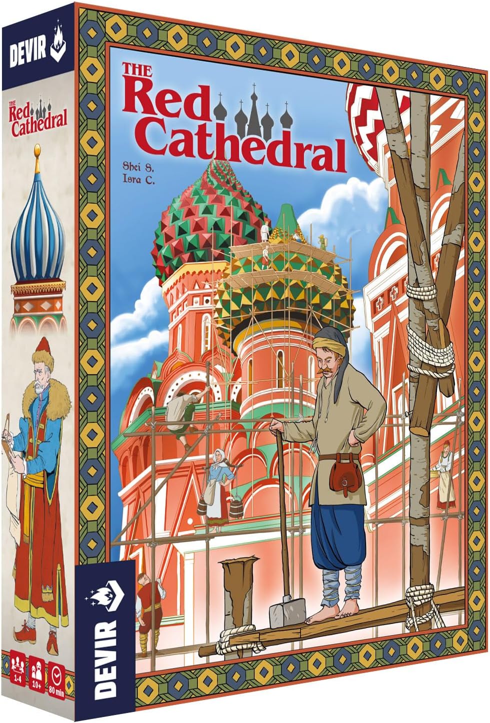 Devir Red Cathedral Board Game (1-4 Players, 10+)