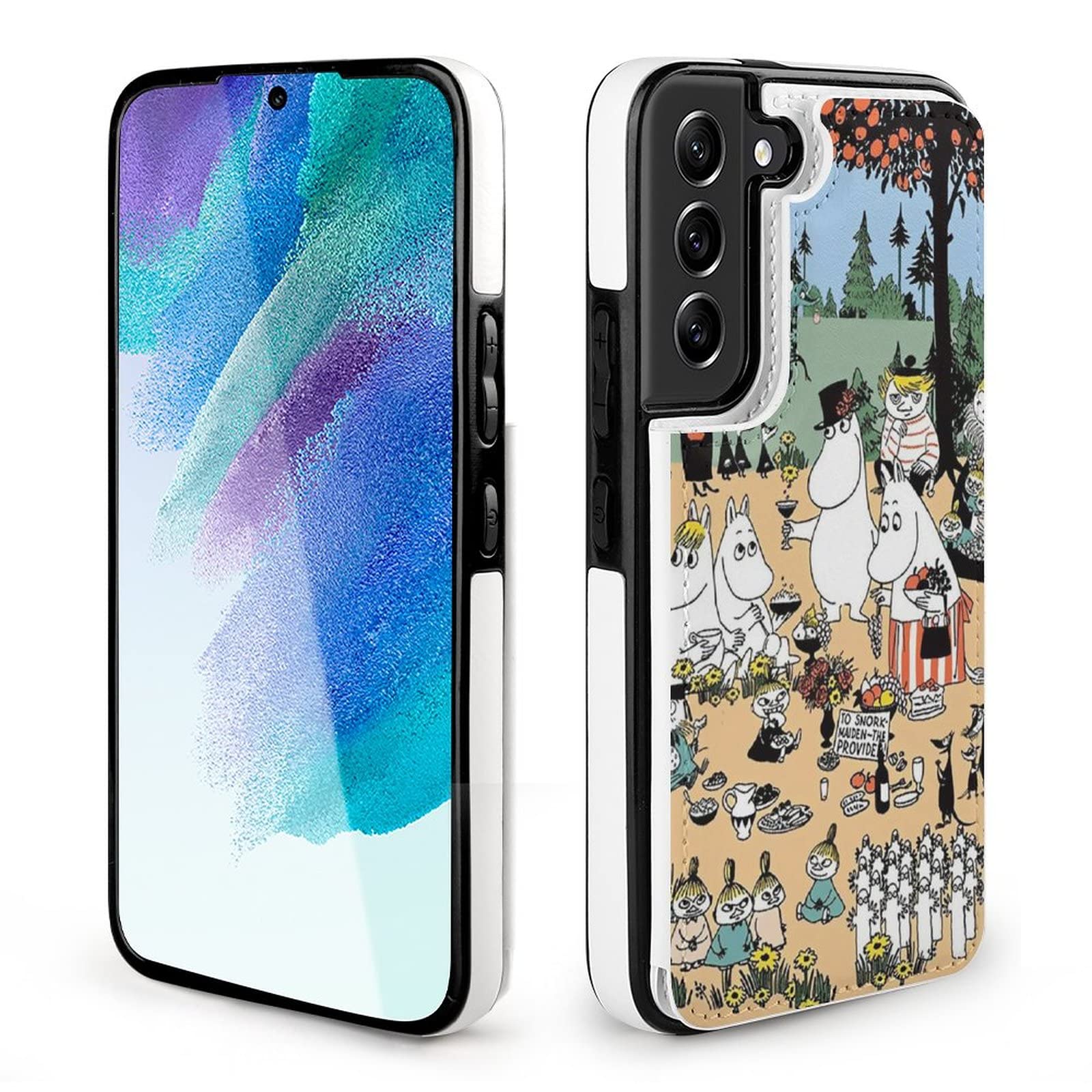 Amazon.co.jp: Galaxy S22 ケース 手帳型 ムーミン ギャラクシーs22 