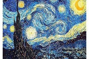 NIHO-JIUMA Van Gogh Starry Night Diamond Dotz Painting