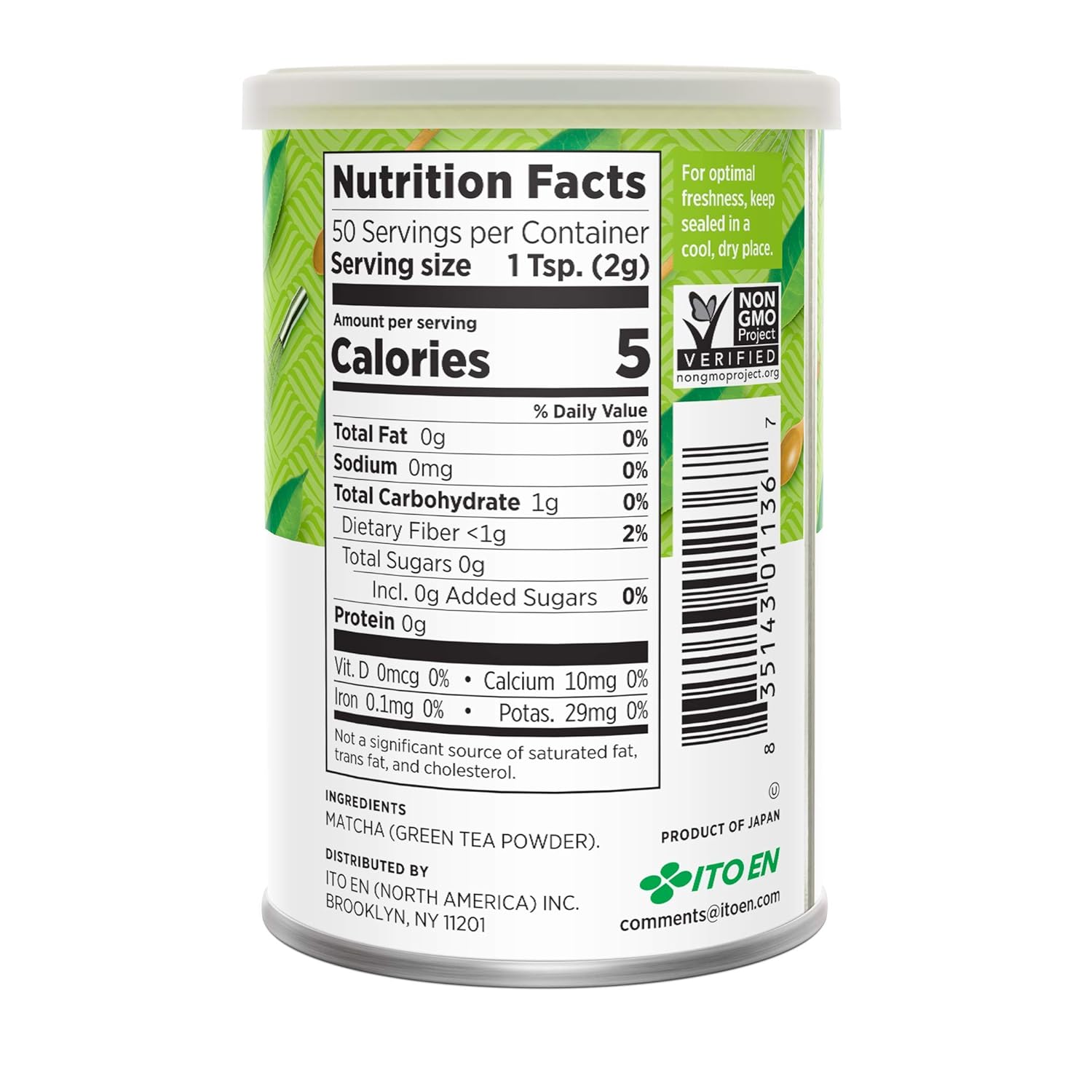 Matcha Love Culinary Matcha 3.5 Ounce Finely Milled Green Tea Leaves, Japanese Style Matcha Powder - Image 2