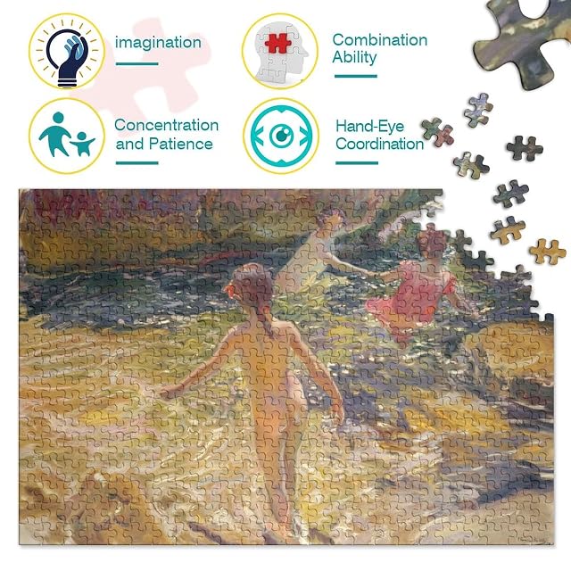 Foto 3 de 7 de Joaquín Sorolla Y Bastida Museo Puzzle De 1000 Piezas, Pintura al óleo Rompecabezas