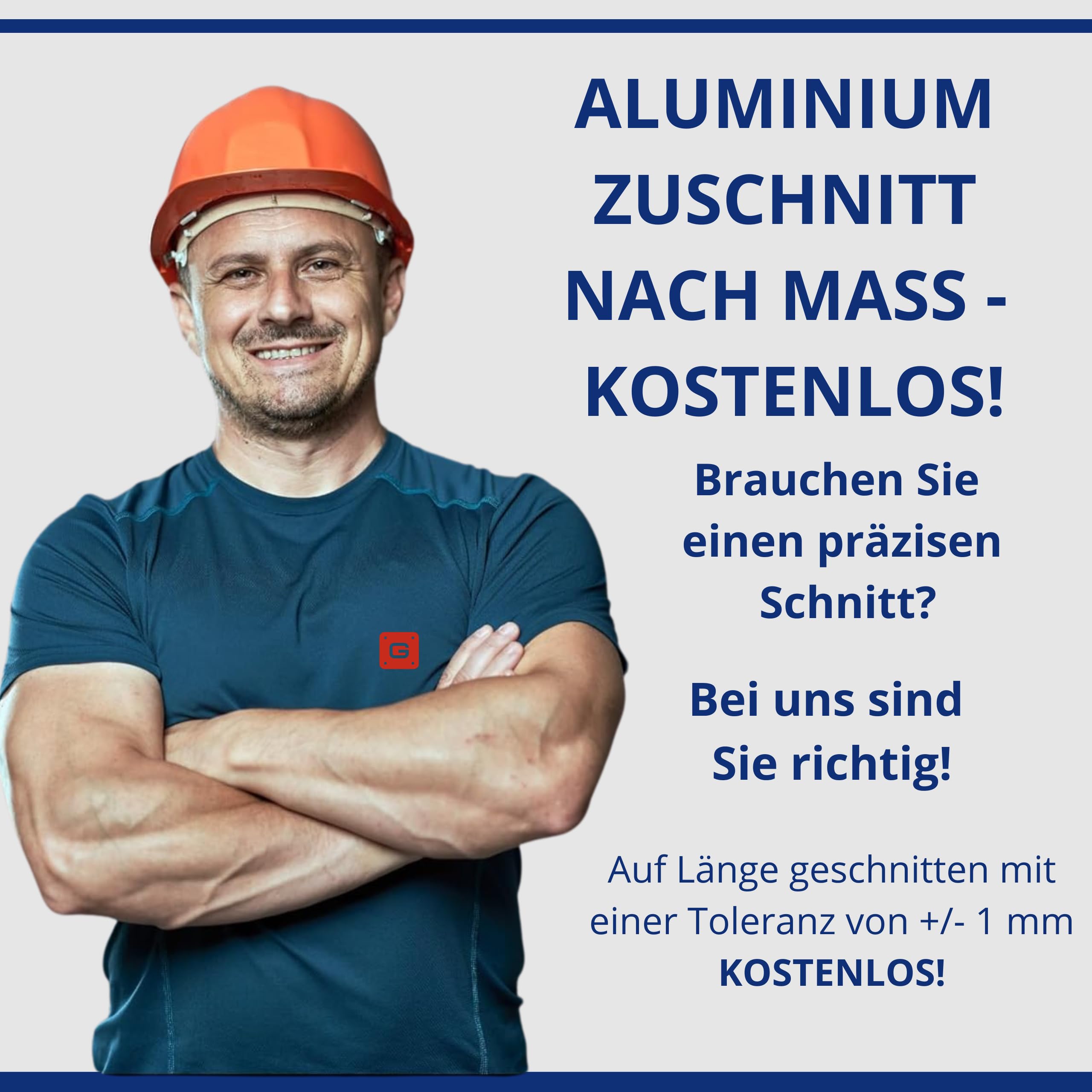 GAL-INDUSTRIAL Barra Plana de Aluminio Satinado 100x4 mm - Longitud 200 cm - Perfil de Aluminio EN AW-6060 (PA38) – Resistente a la Corrosión – Ideal para Interiores, Muebles y DIY