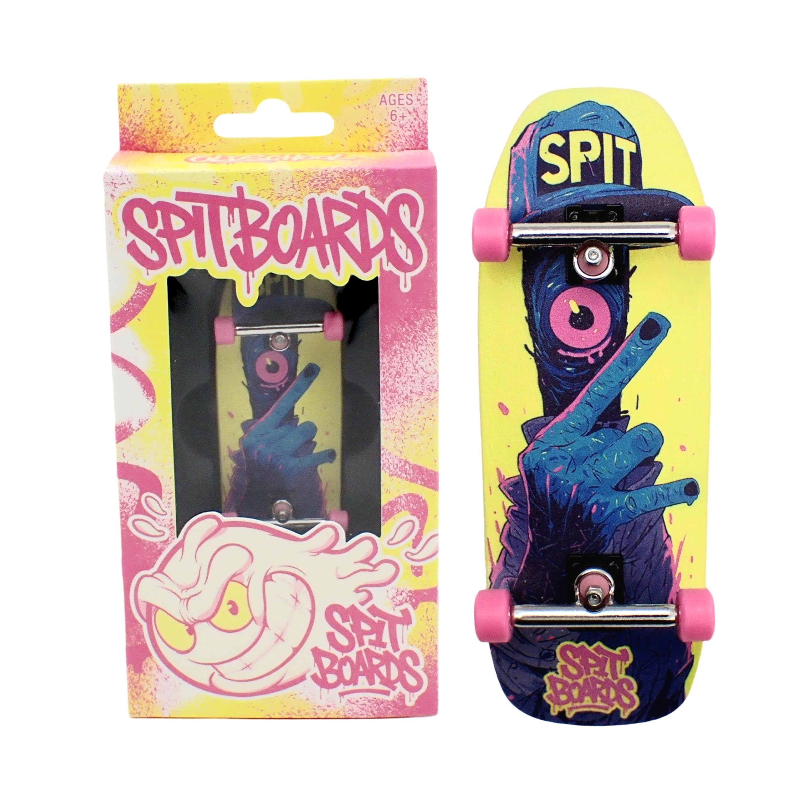 SPITBOARDS Roues Fingerboard 60D – Qualité Pro, Roulements ABEC-7, CNC, Transparentes – Pour Teens Et Adultes