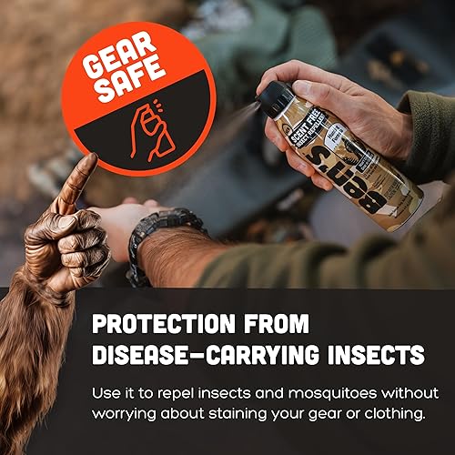 Miniatura 6 de Ben's Fórmula de caza Repelente de garrapatas y mosquitos para hasta 12 horas de protección, 20% de picaridina con pulverizador de niebla fina