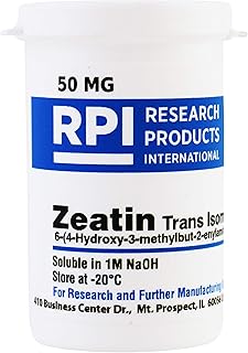 Zeatin, Trans Isomer [6-(4-Hydroxy-3-methylbut-2-enylamino) purine)], 50 Milligrams