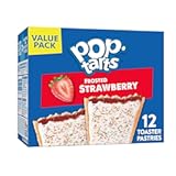 Toaster Pastries, Breakfast Foods, Kids Snacks, Frosted Strawberry (12 Pop-Tarts)