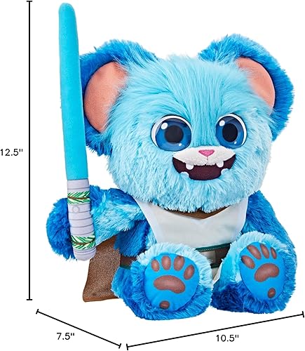 Miniatura 14 de Star Wars: Young Jedi Adventures Fuzzy Force Nubs, peluches, juguetes preescolares para niños y niñas de 3 años