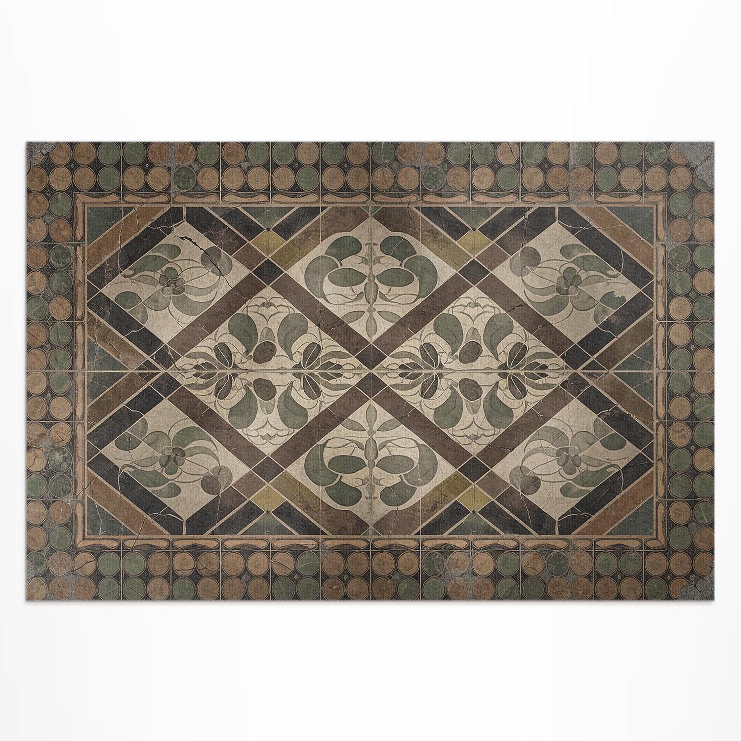 Tapis en vinyle 100x150 cm pour sublimer votre balcon et terrasse avec style