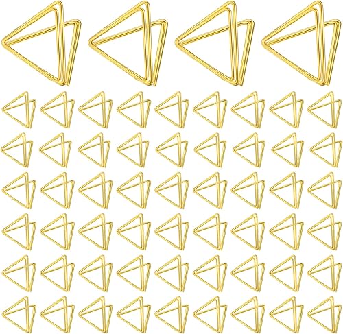 150 piezas de soporte para tarjetas de lugar, soporte para números de mesa, forma triangular, soporte para tarjetas de mesa de boda, soporte para