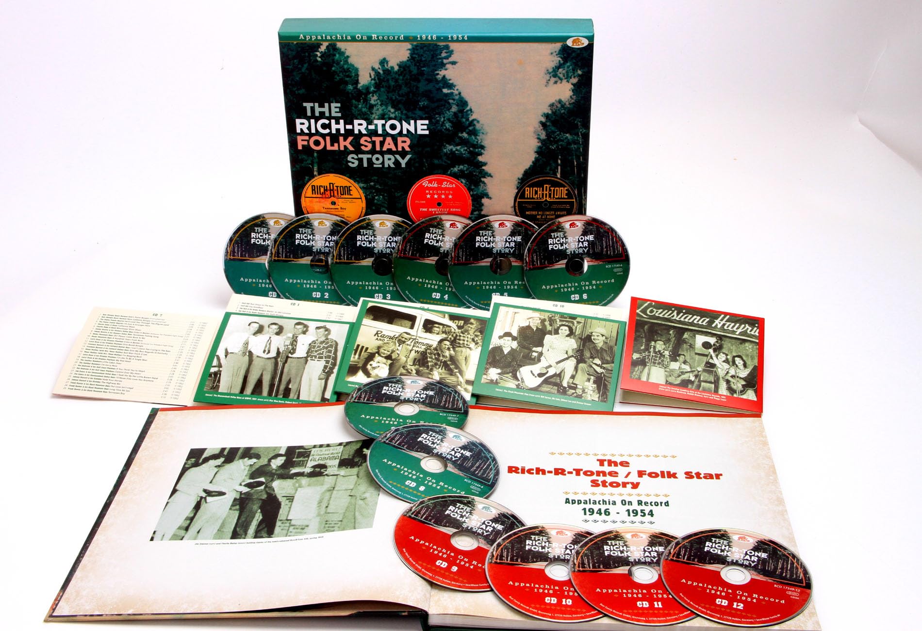 The Rich-R-Tone / Folk Star Story - Appalachia On Record, 1946 - 1954
