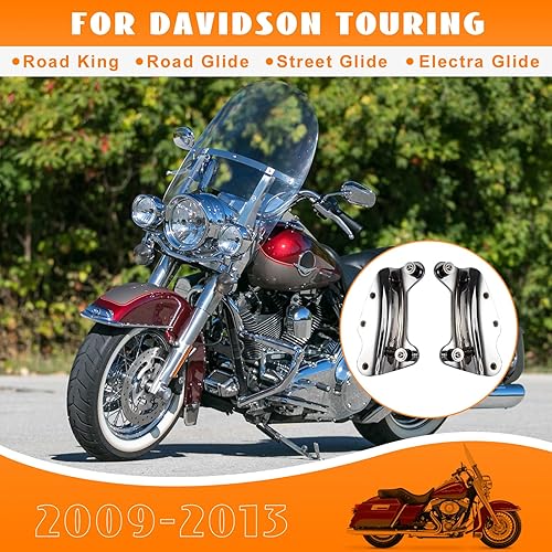 Miniatura 2 de Kit de accesorios de acoplamiento de 4 puntos para Harley Touring 2009-2013, paquete turístico de liberación rápida personalizado, repuesto de