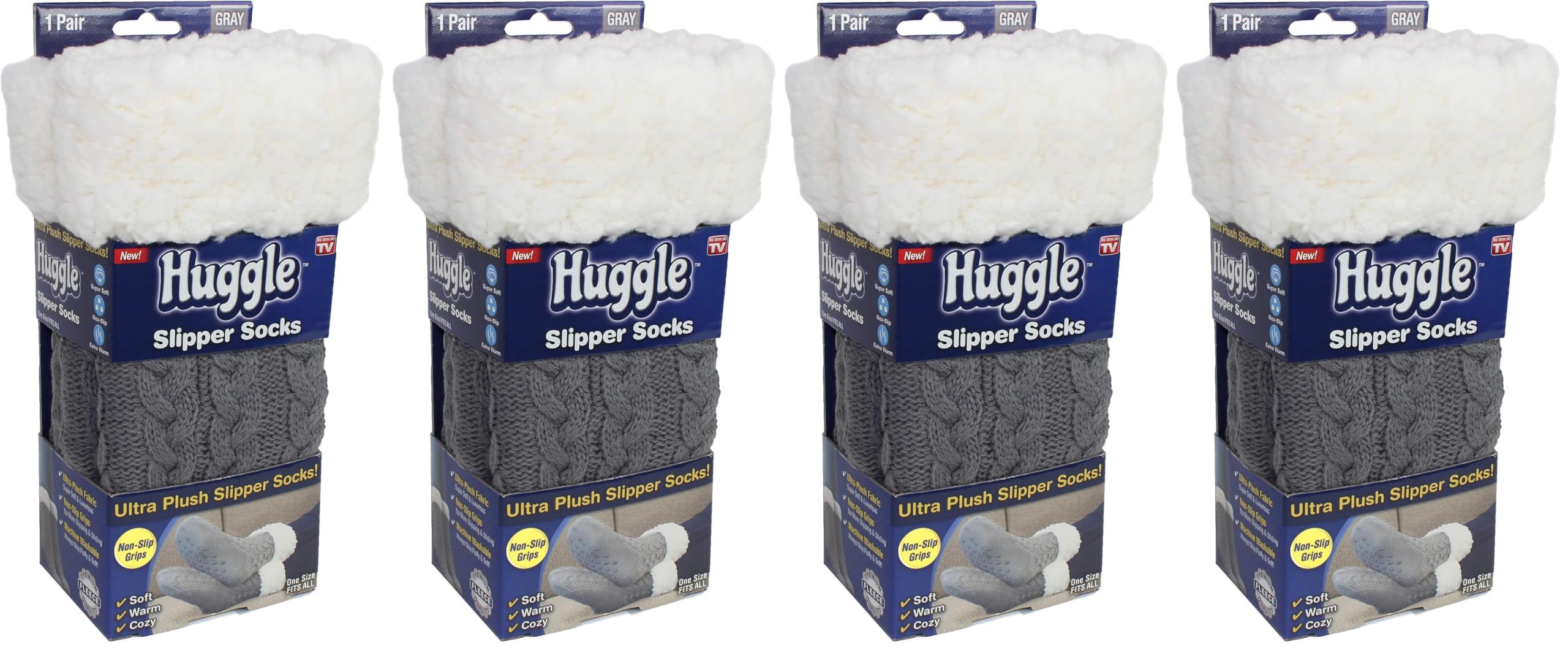 Ontel Huggle Slipper Socks