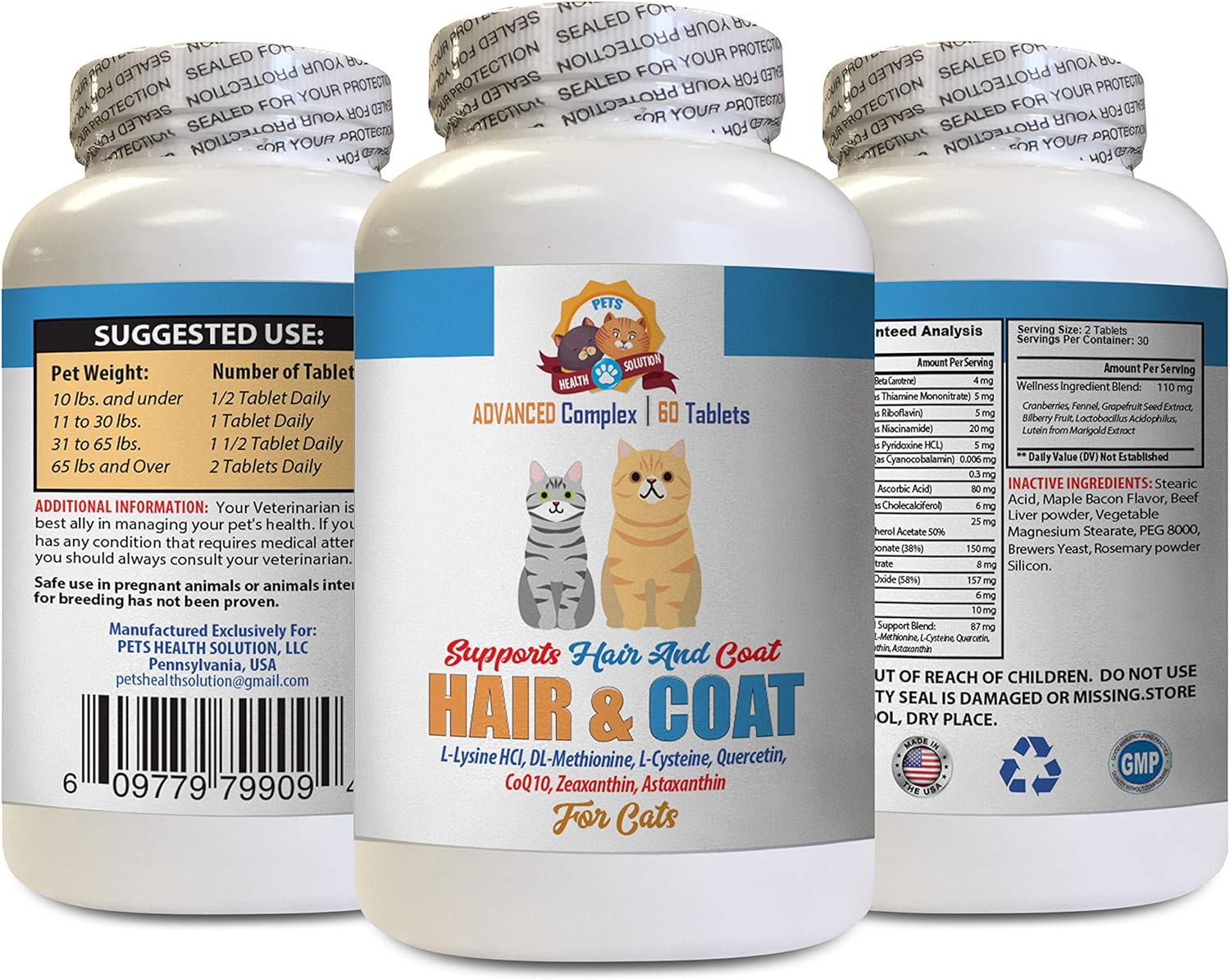 cat Healthy Coat Hair and Coat Support for Cats Healthy Skin and Nails Complex
