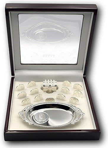 Accesorios de boda Unity Coins Set Arras Matrimoniales Para Boda Monedas clásicas decorativas hechas a mano, cofre y caja (Papa Francisco)