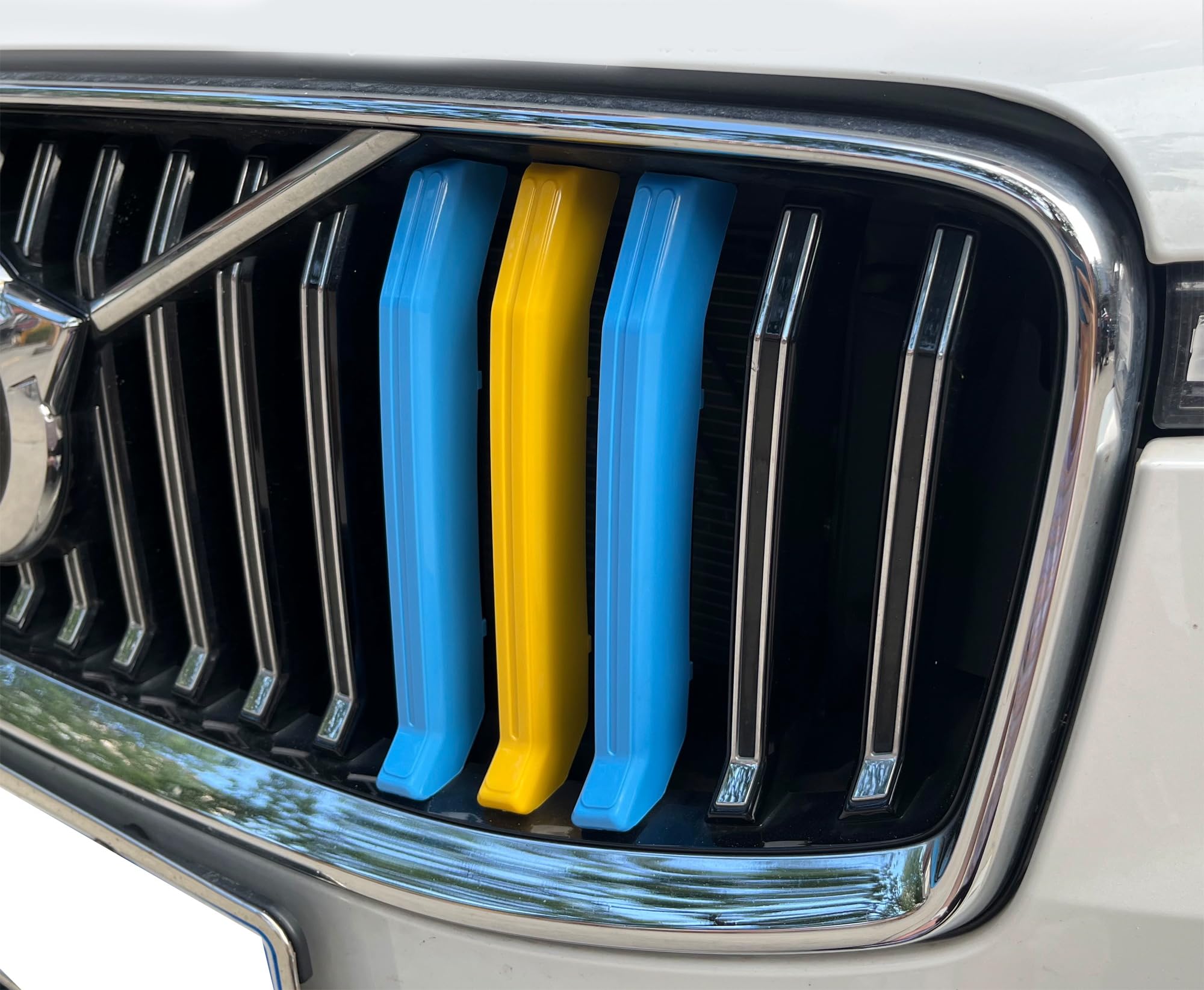 Amazon.com: iJDMTOY Exact Fit Sweden Flag Color Grille Decoration